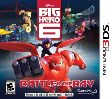 Big Hero 6 - Battle in the Bay (Europe) (En) box cover front